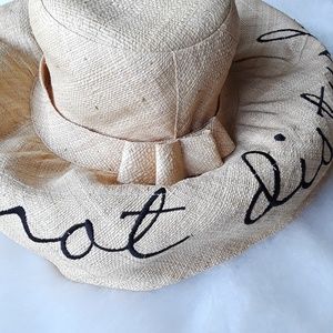 anthropologie do not disturb hat